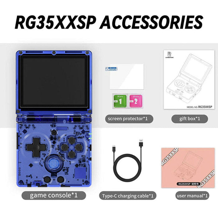 ANBERNIC RG35XXSP Flip Portable Handheld Game Console