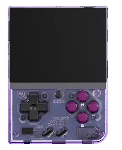 Miyoo Mini+ Plus - Retro Handheld Game Console (Purple) (64gb
