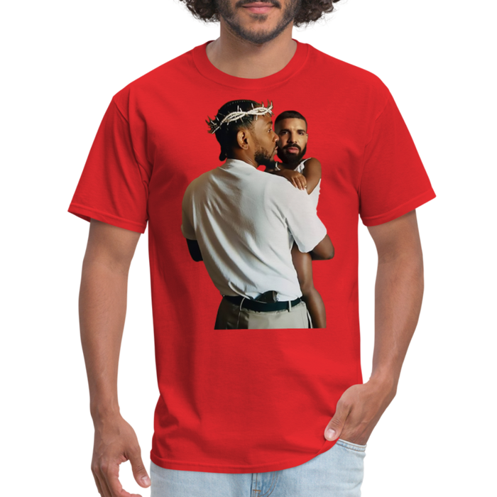 Kendrick Lamar / Baby Drake  -  Unisex Classic T-Shirt - red