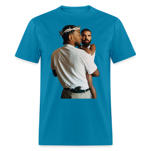 Kendrick Lamar / Baby Drake  -  Unisex Classic T-Shirt - turquoise