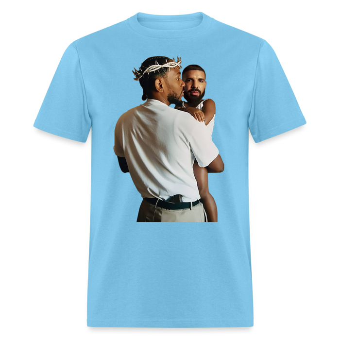 Kendrick Lamar / Baby Drake  -  Unisex Classic T-Shirt - aquatic blue