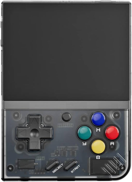 Miyoo Mini+ Plus - Retro Handheld Game Console (Black) (64gb