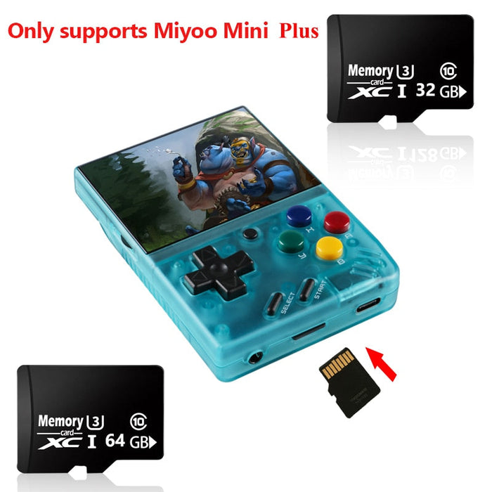 Miyoo Mini Plus SD Card 32G 64G 128G SD/TF Flash Card Built-in 25000 Games  for Miniplus Mini+ Miyoo Accessories - Retro Game Console-Miyoogame