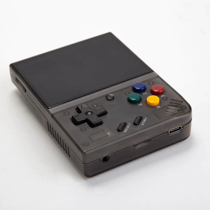 Miyoo Mini+ Plus - Retro Handheld Game Console (Black) (64gb