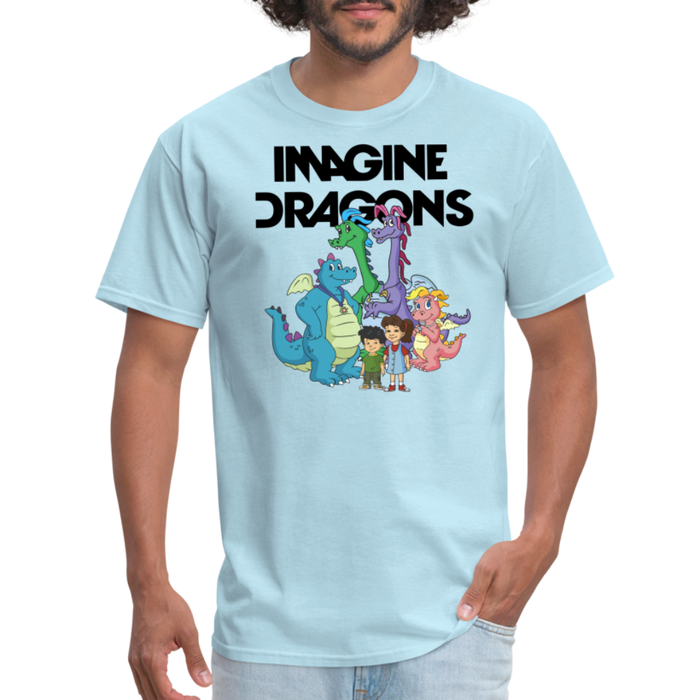 IMAGINE DRAGON TALES - Unisex Classic T-Shirt - powder blue