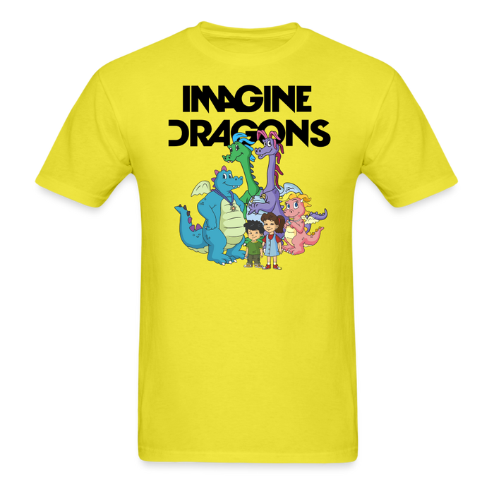 IMAGINE DRAGON TALES - Unisex Classic T-Shirt - yellow