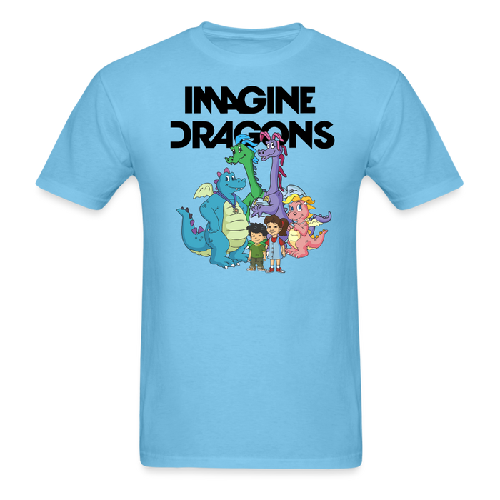 IMAGINE DRAGON TALES - Unisex Classic T-Shirt - aquatic blue