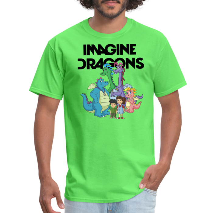 IMAGINE DRAGON TALES - Unisex Classic T-Shirt - kiwi