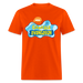 Sponge Bob "Neon Genesis Evangelion"  - Unisex Classic T-Shirt - orange