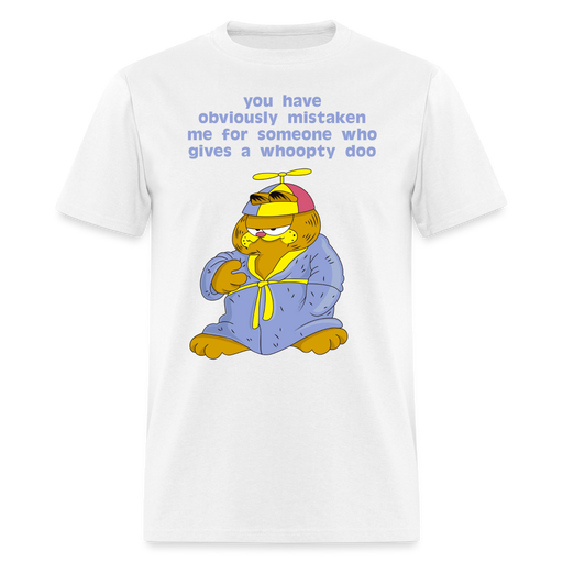 Garfield "Whoopty Doo" - Unisex Classic T-Shirt - white