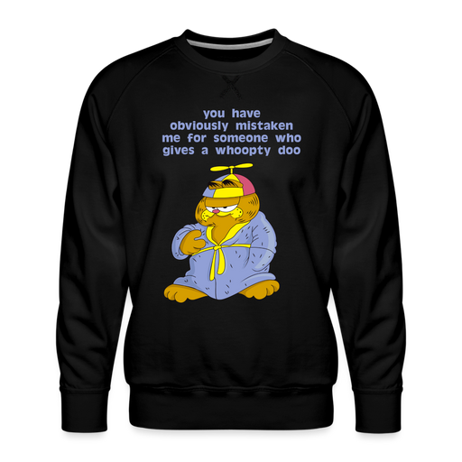 Garfield "Whoopty Doo" - Premium Sweatshirt - black