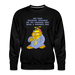 Garfield "Whoopty Doo" - Premium Sweatshirt - black