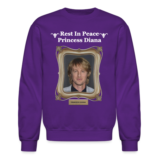 R.I.P Princess Diana - Crewneck Sweatshirt - purple